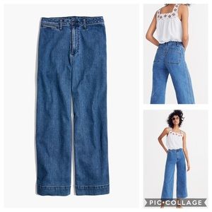 Madewell Emmett Wide Leg Jeans